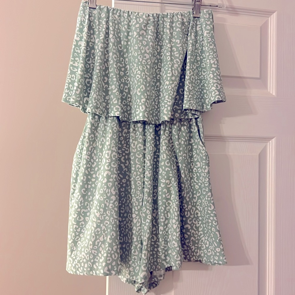 Halter Romper with Pockets